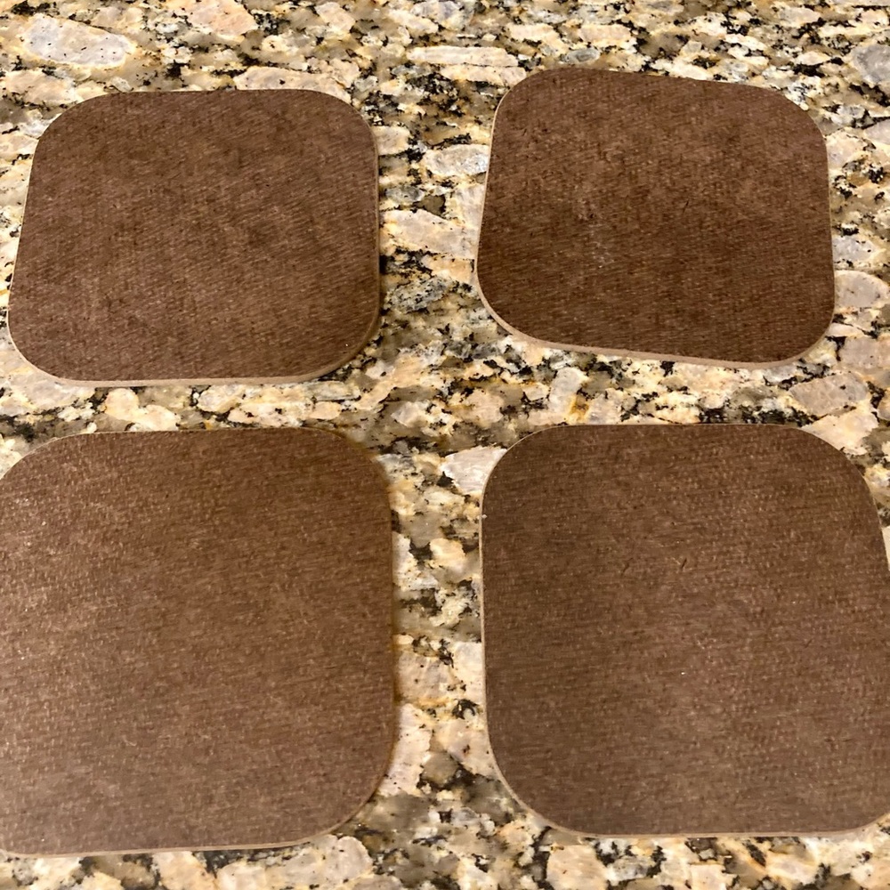 Cute Cat and Plant Coasters (set of 4) - Picture 2 of 7